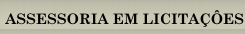 Assessoria em Licitaes
