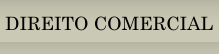DIREITO COMERCIAL
